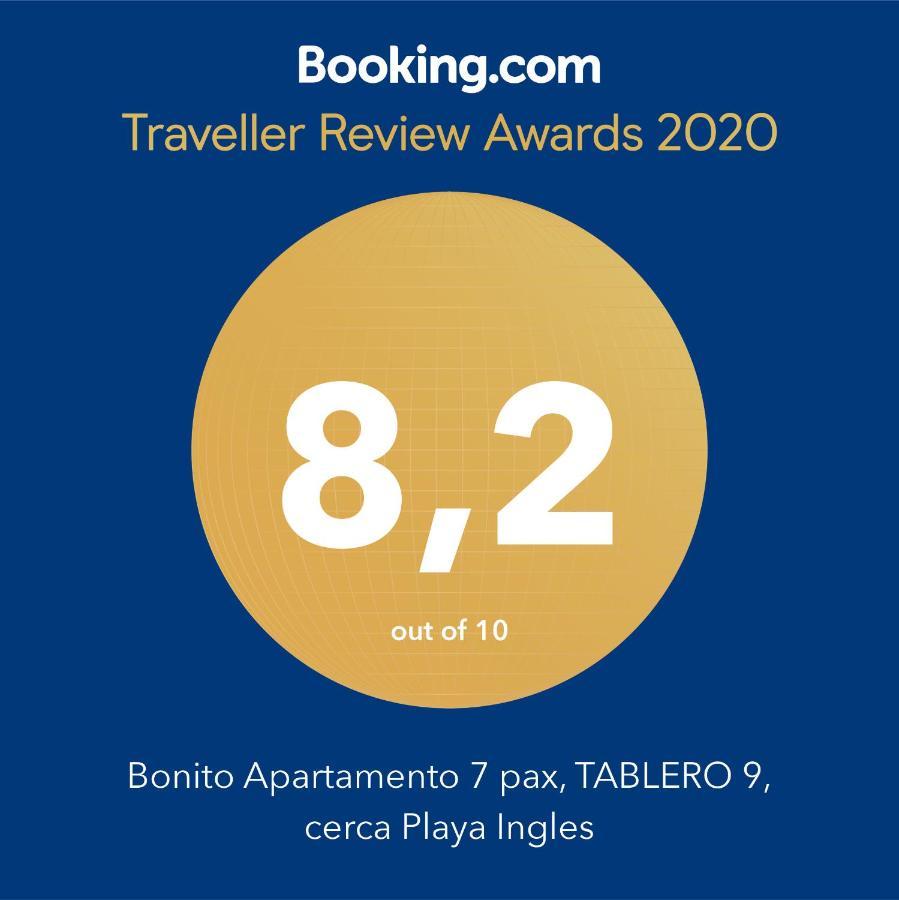 Bonito Apartamento 7 pax, TABLERO 9, cerca Playa Ingles Esterno foto