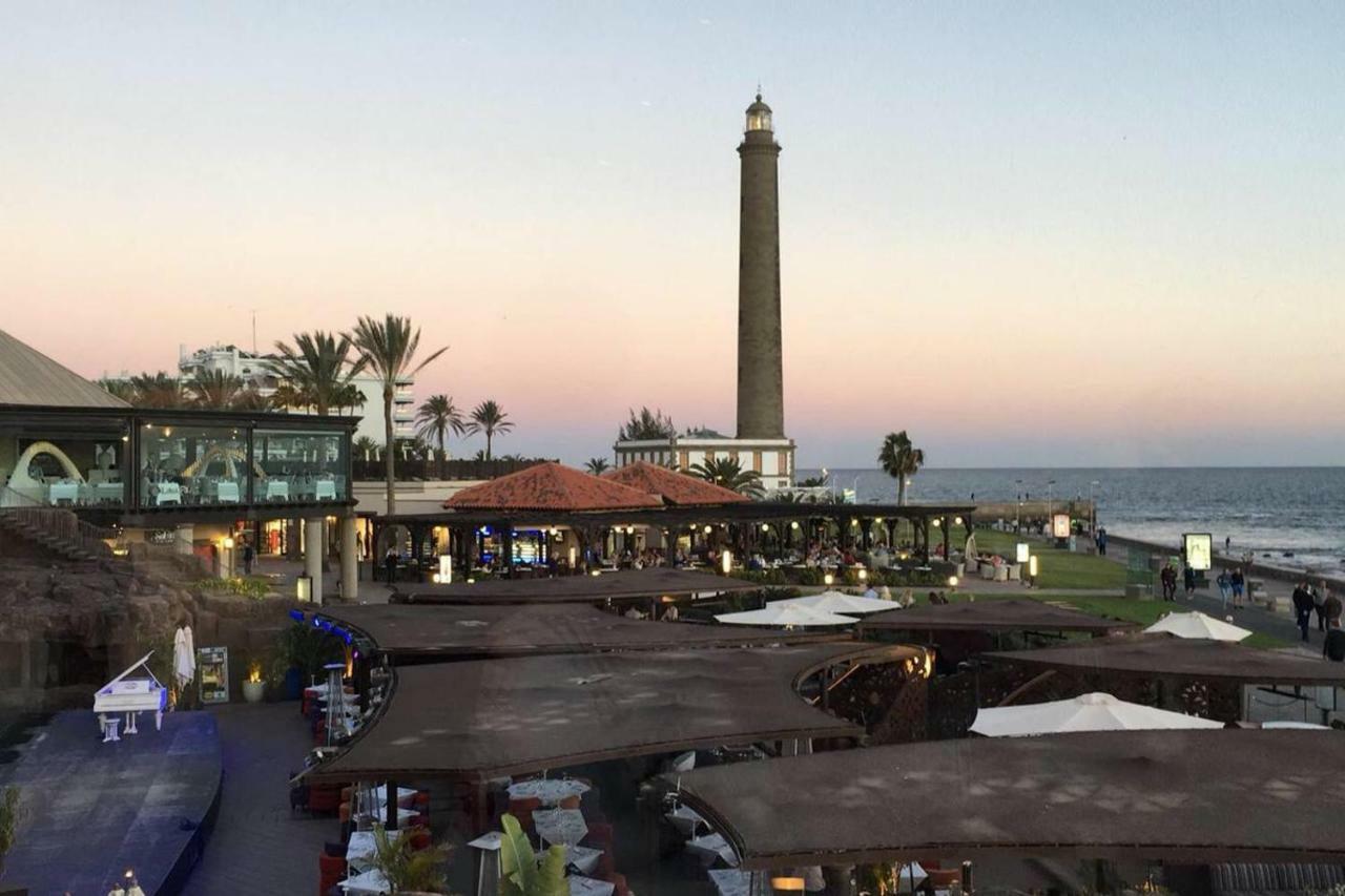 Bonito Apartamento 7 pax, TABLERO 9, cerca Playa Ingles Esterno foto